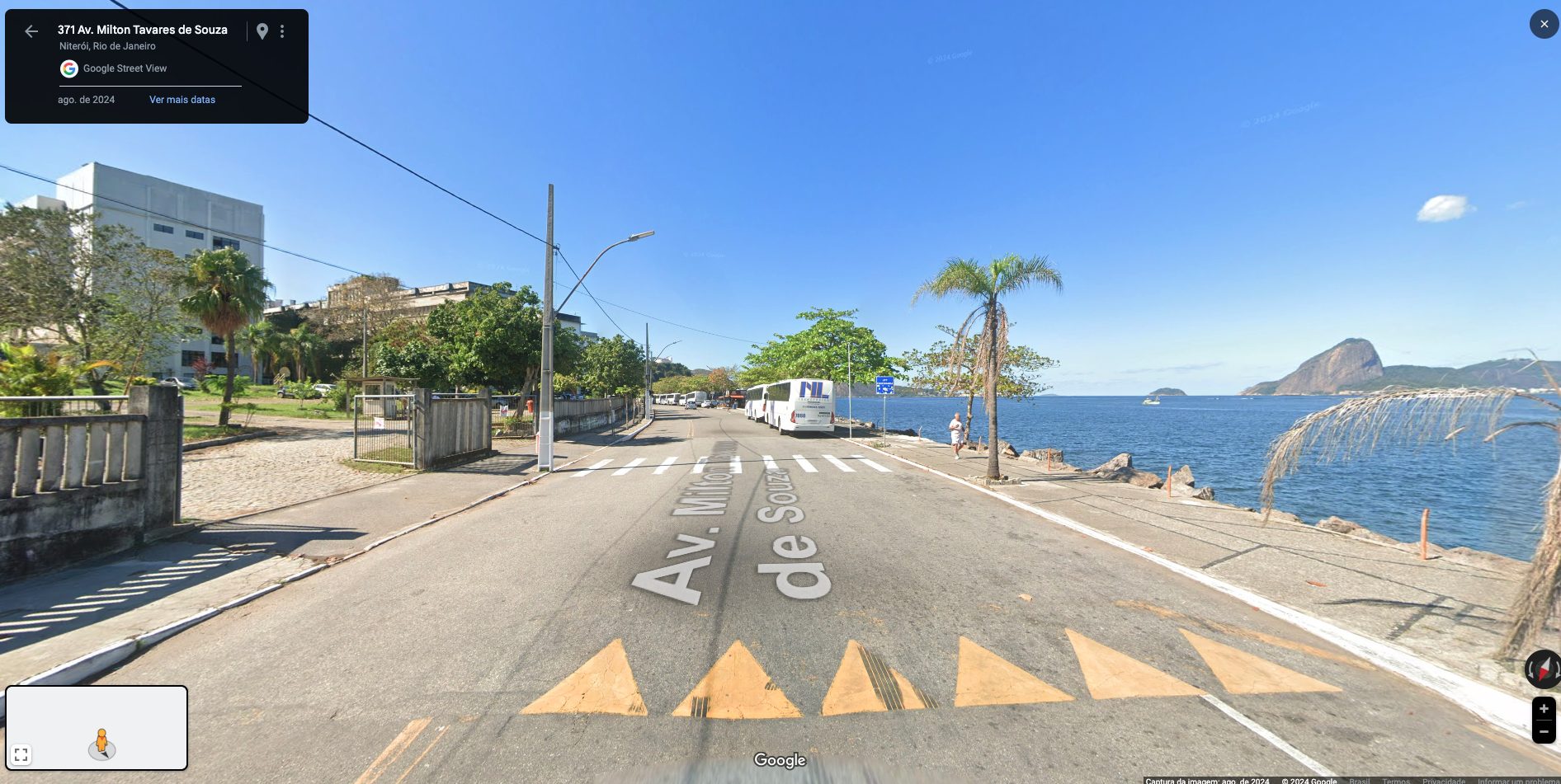 Vista da entrada pela Rua Passos da Pátria